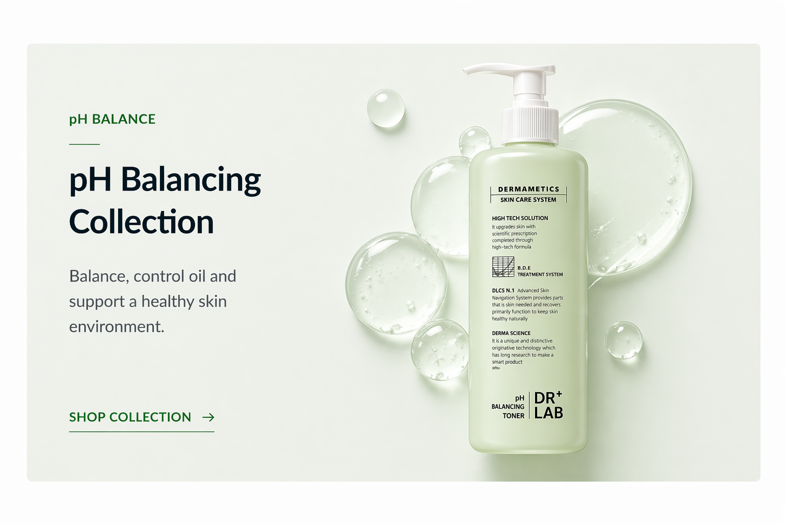 DR+LAB pH Balancing Skincare Collection | Oil Control & Skin Repair