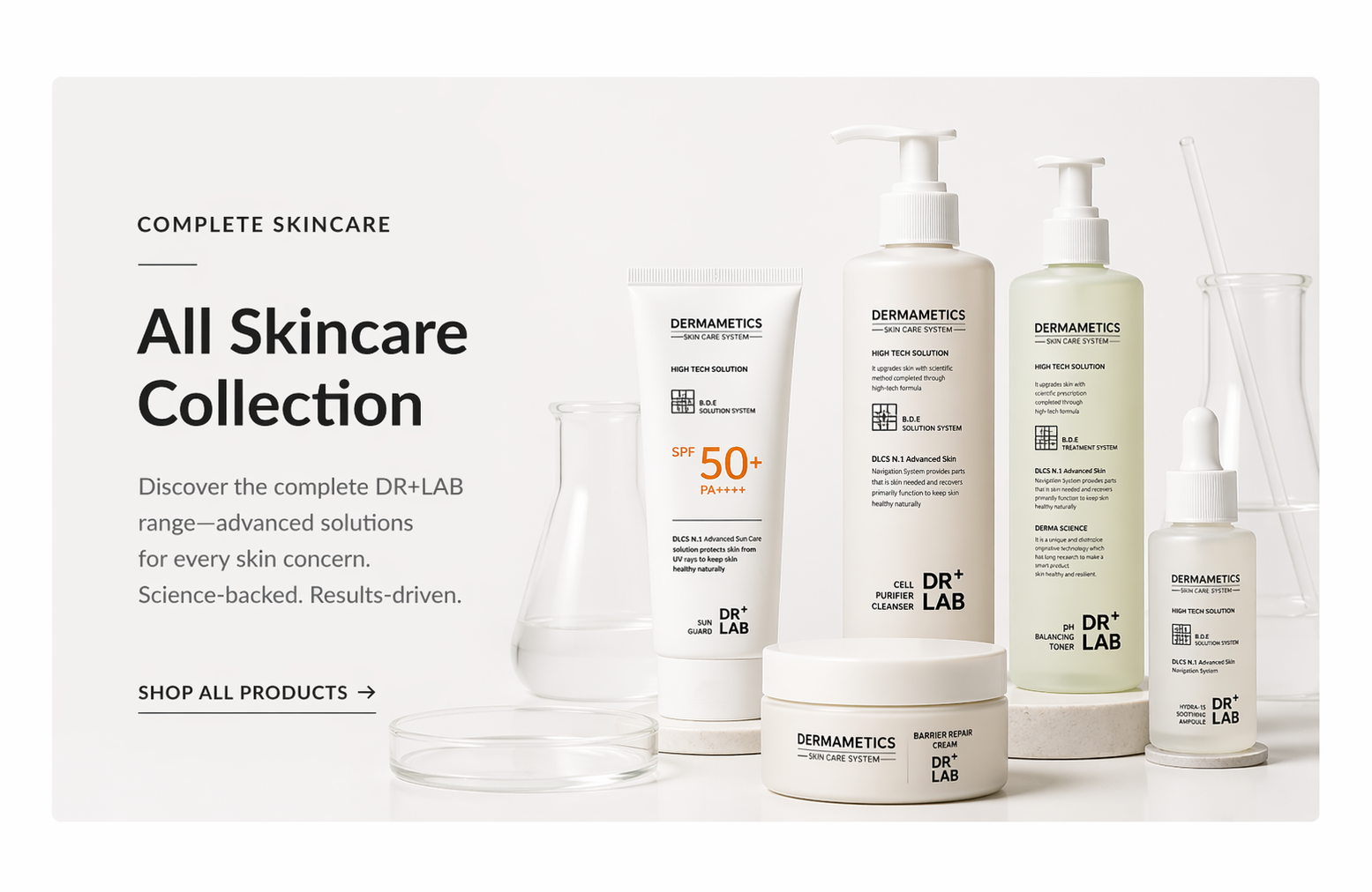 DR+LAB Skincare Collection