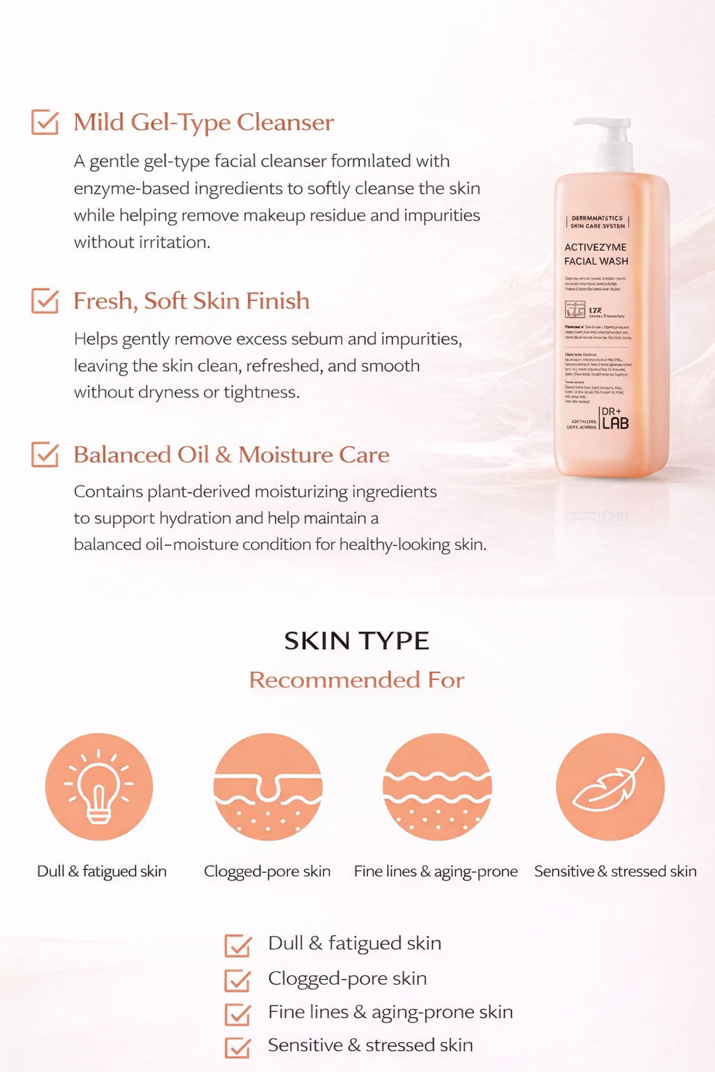 Activzyme Facial Wash 1000ML