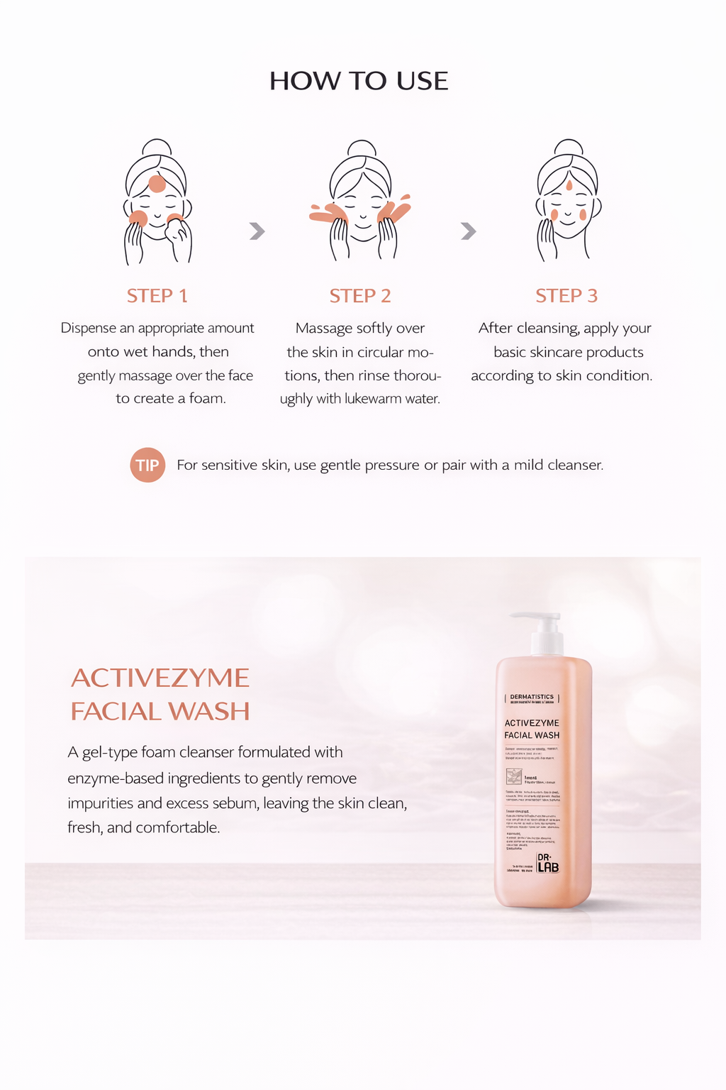 Activzyme Facial Wash 1000ML
