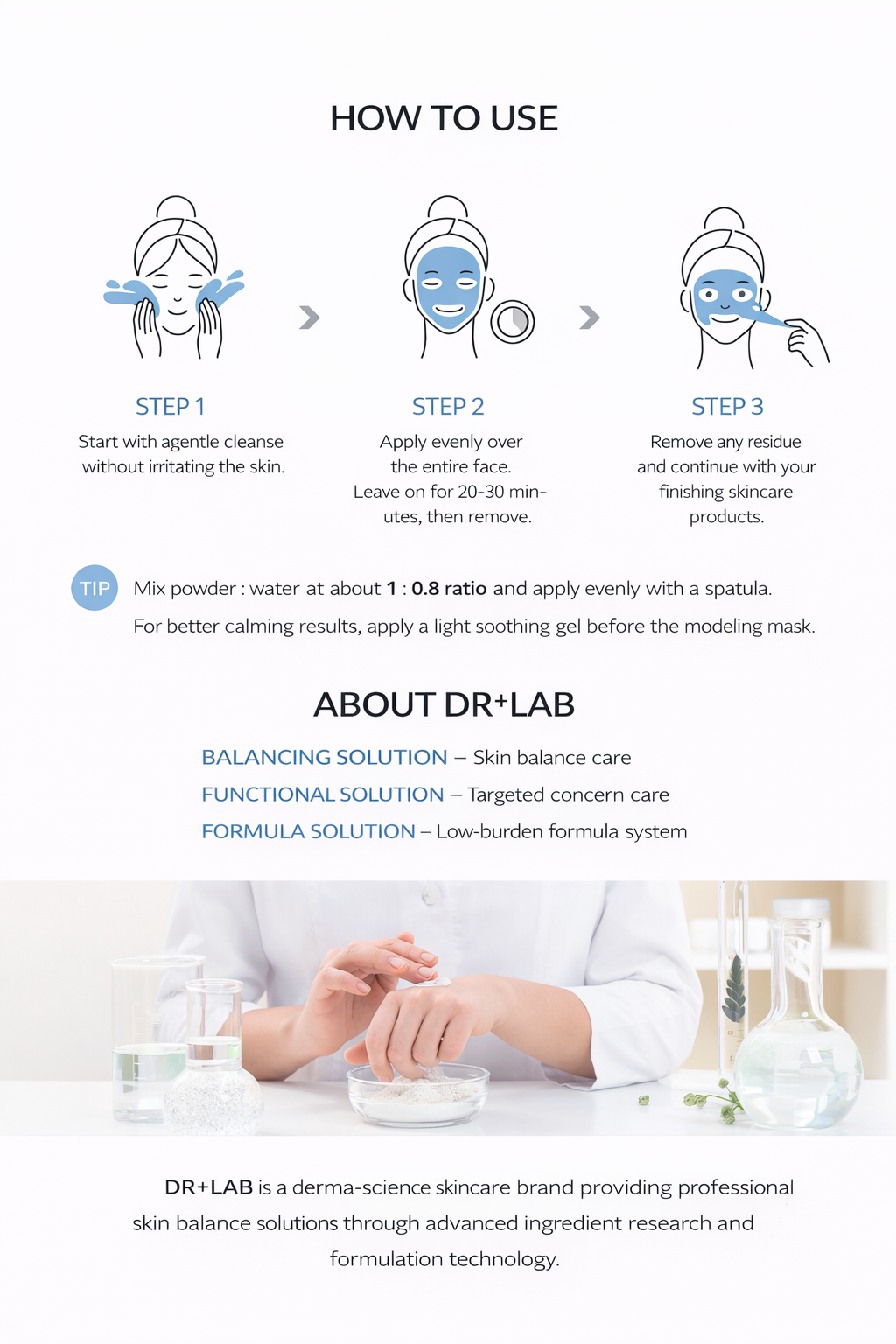 Aqua Cooling Modeling Mask with bowl & tools