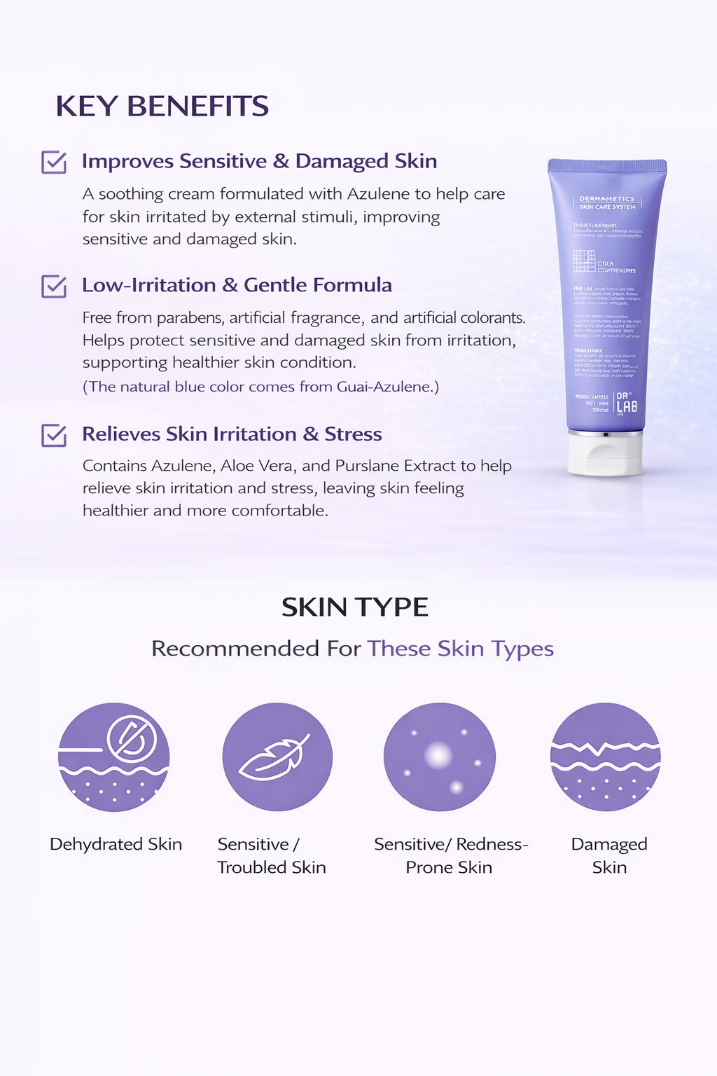 Hydra-Derma Azulene Cream 200ml