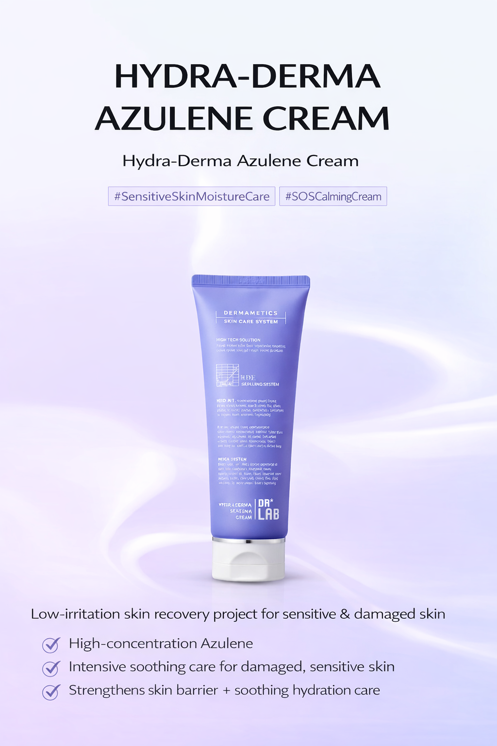 Hydra-Derma Azulene Cream 200ml
