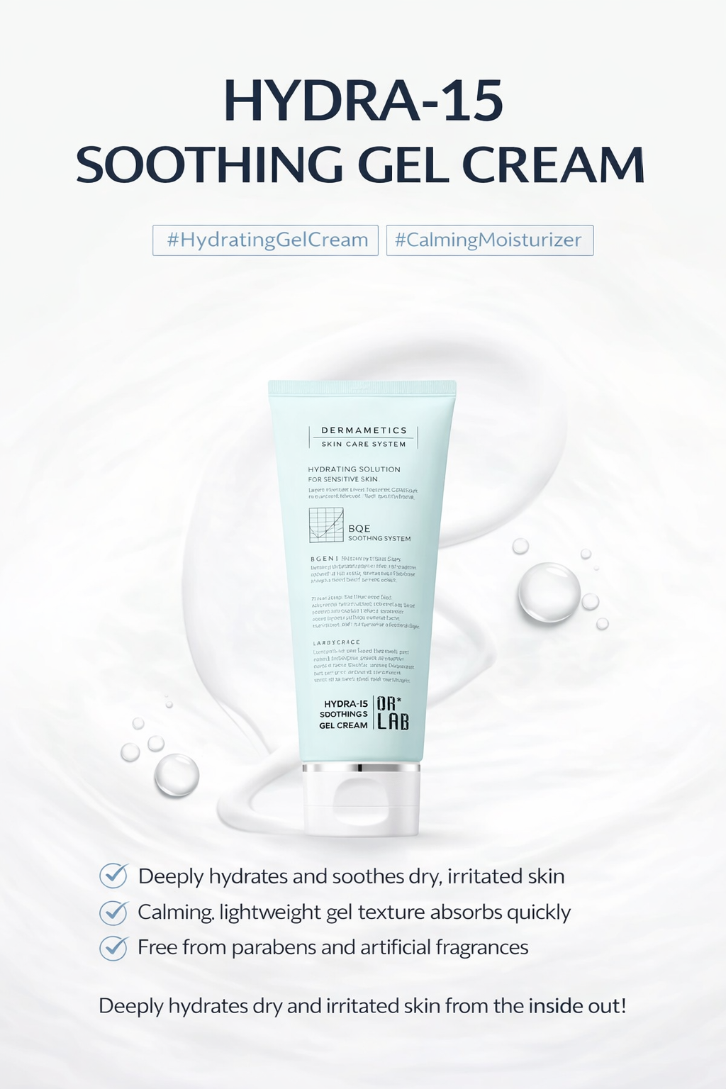 Hydra-15 Soothing Gel Cream 200ml