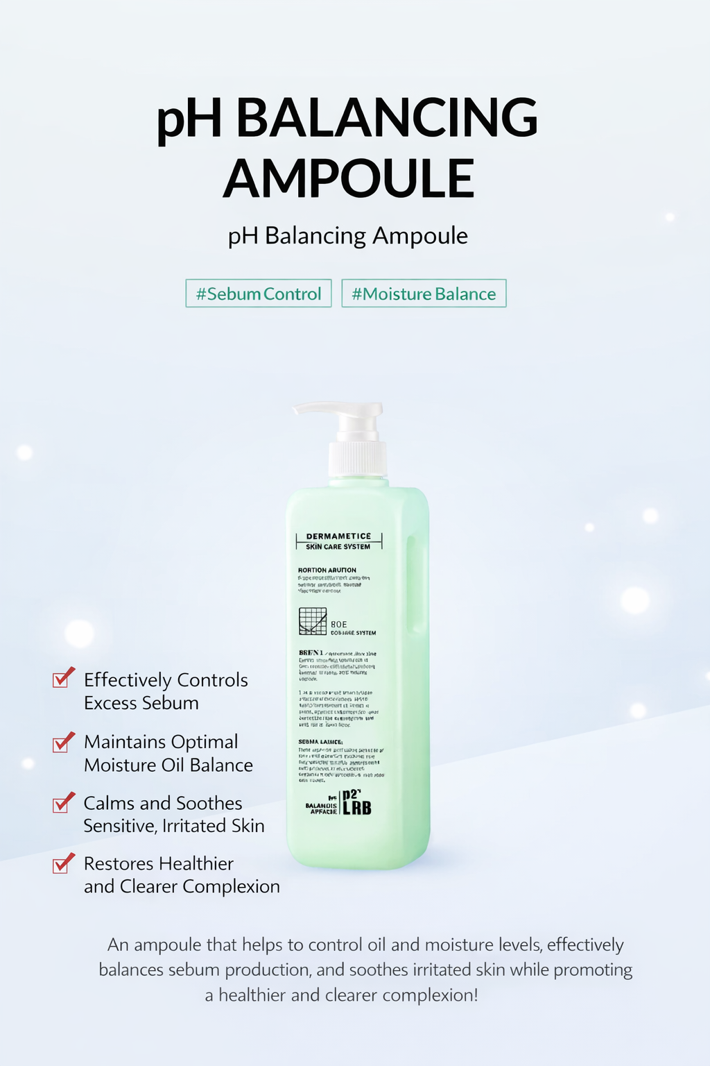 pH Balancing Ampoule 500ml