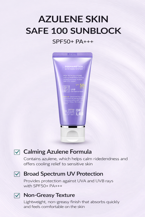 Azulene Skin Safe 100 Sunblock 100ML
