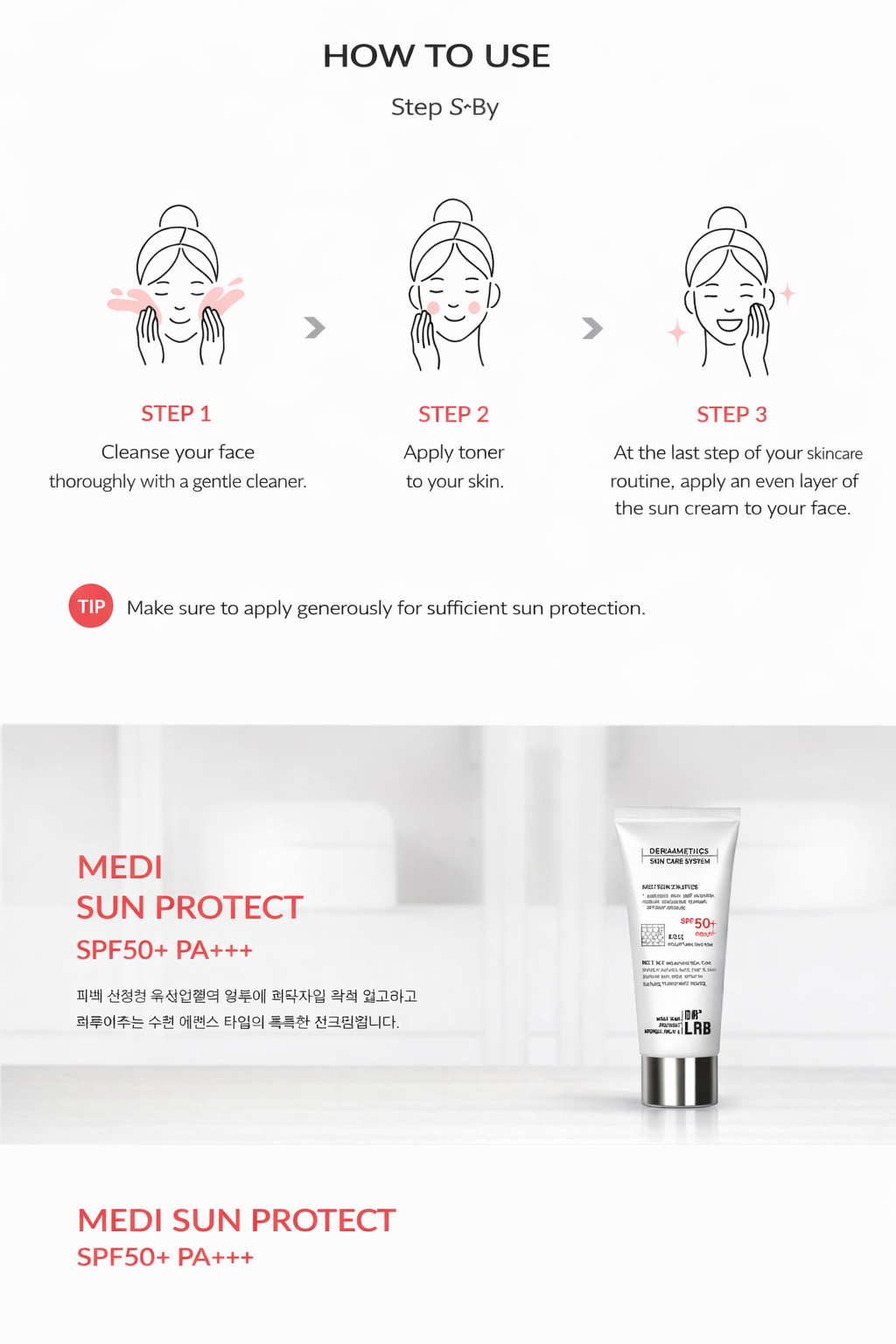 Medi Sun Protect SPF50+ PA+++