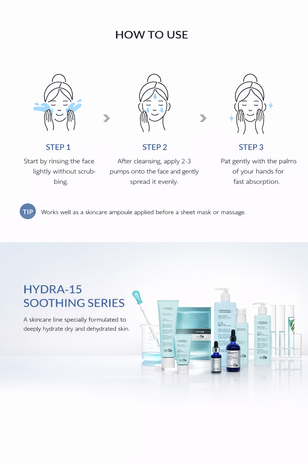 Hydra-15 Soothing Ampoule 500ml