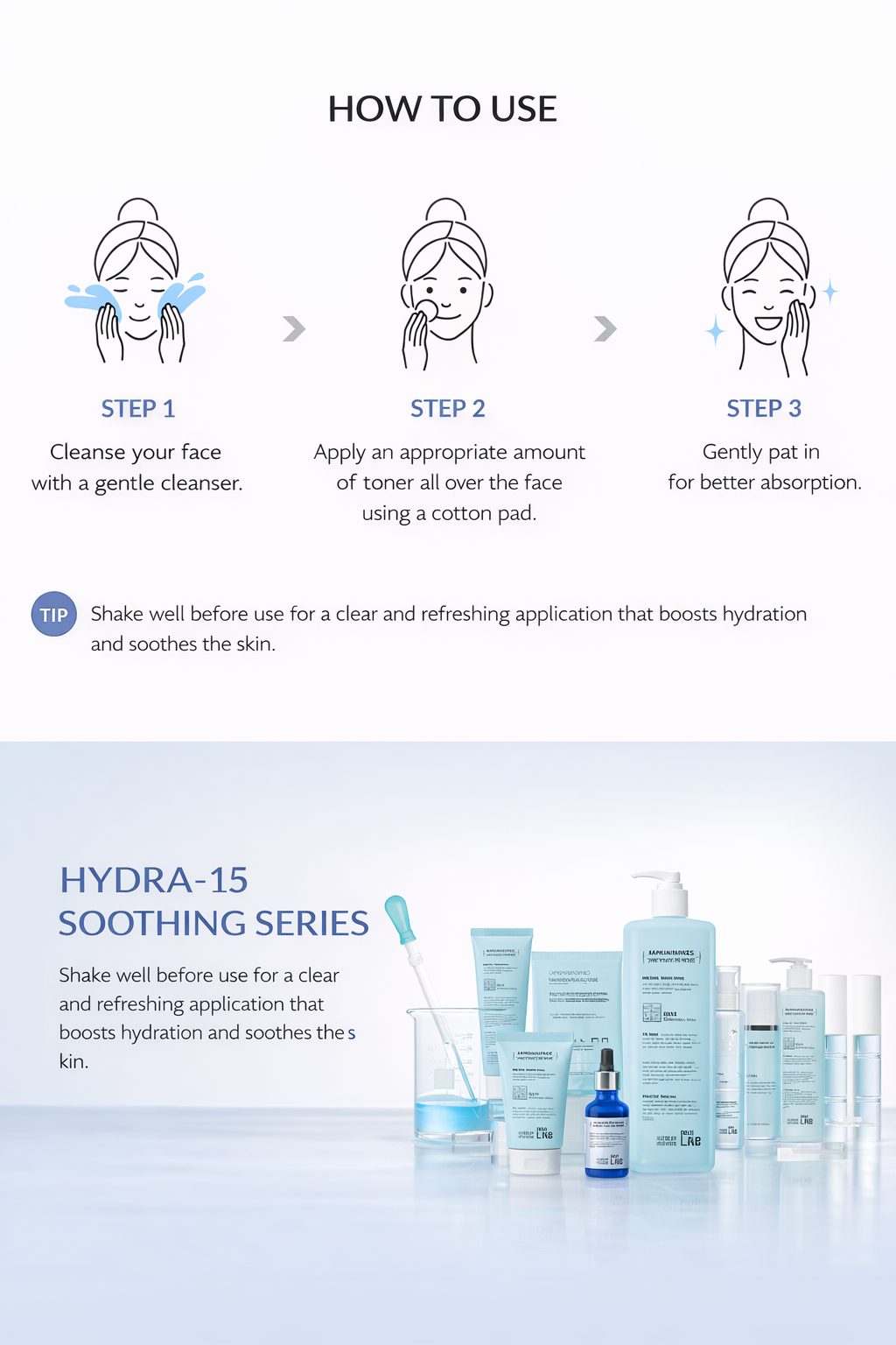 Hydra-15 Soothing Toner 1000ML