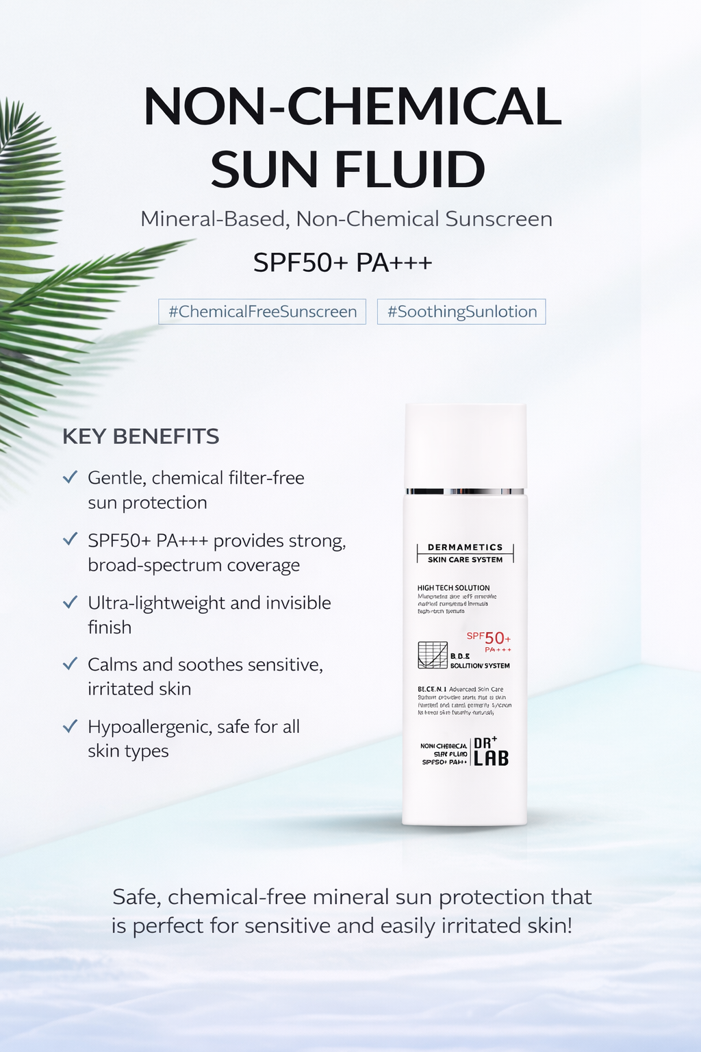Non-Chemical Sun Fluid SPF50+ PA+++