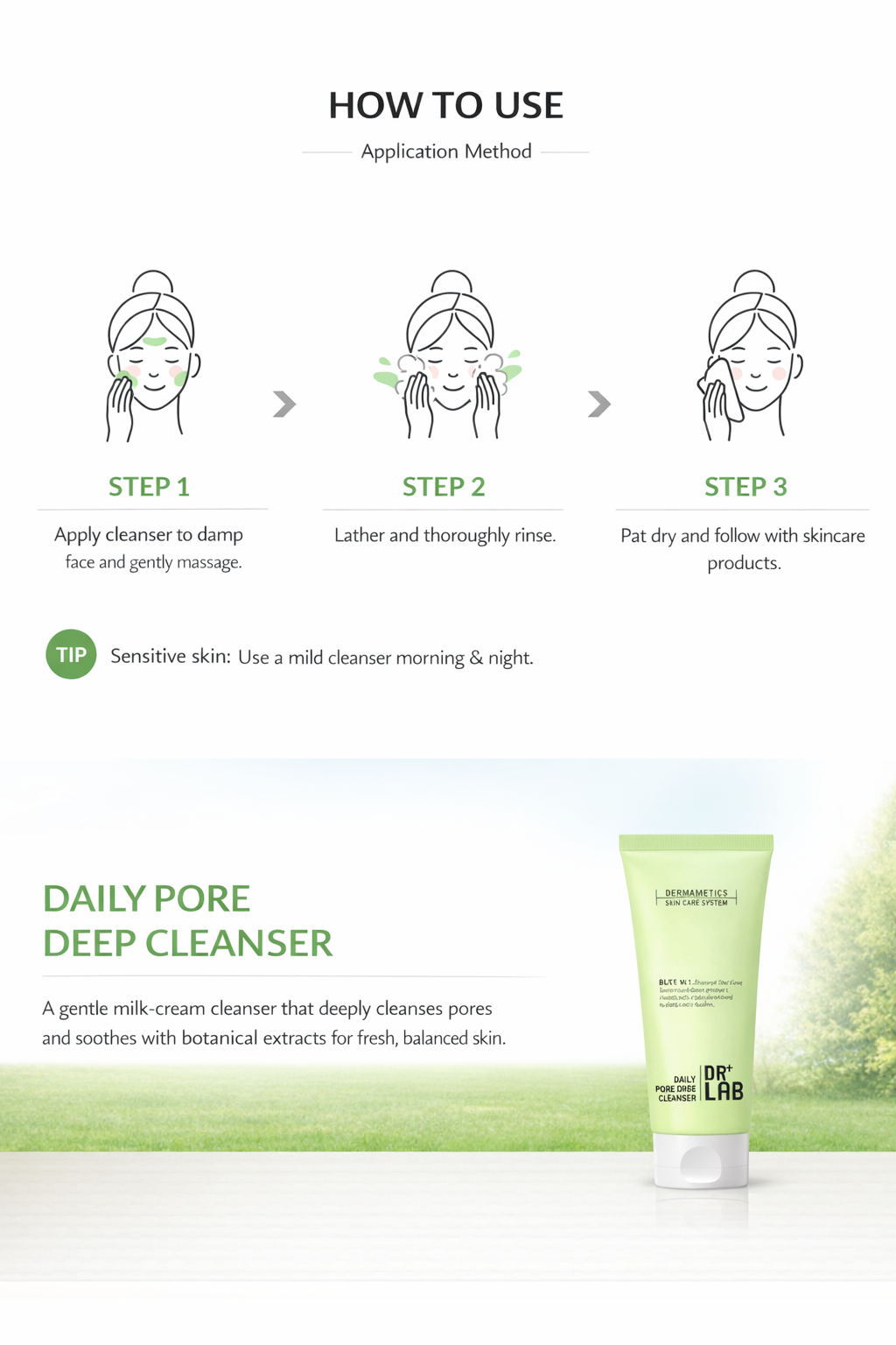 Daily Pore Deep Cleanser 120ML