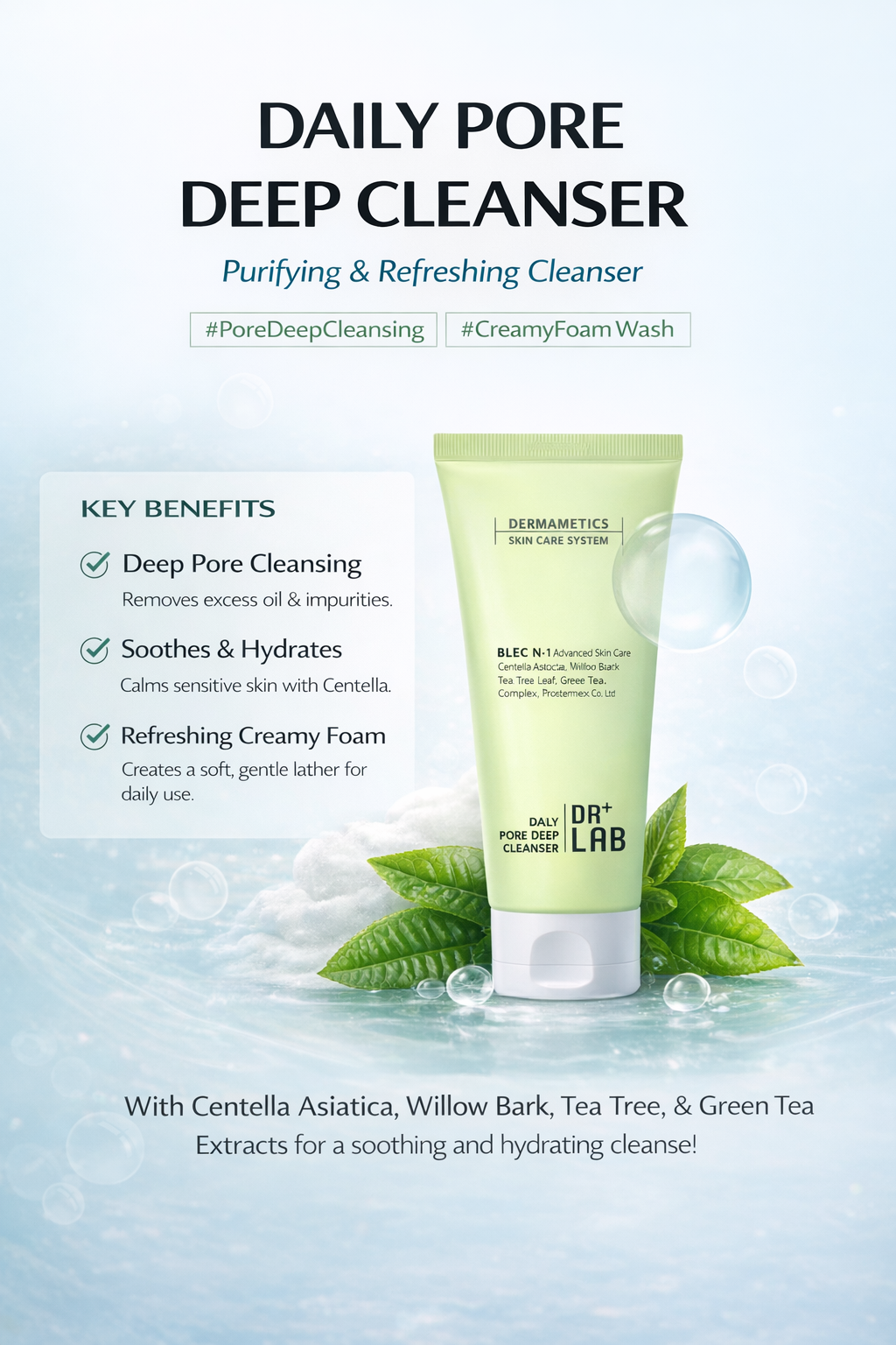 Daily Pore Deep Cleanser 120ML