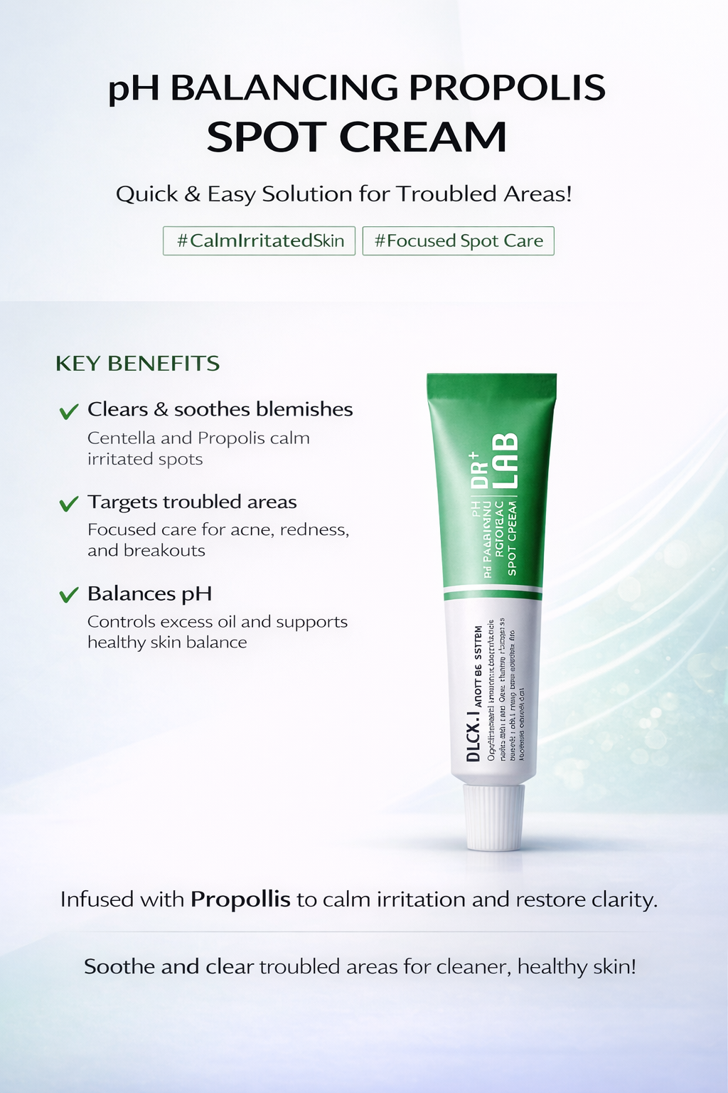 pH BALANCING PROPOLIS SPOT CREAM 10g