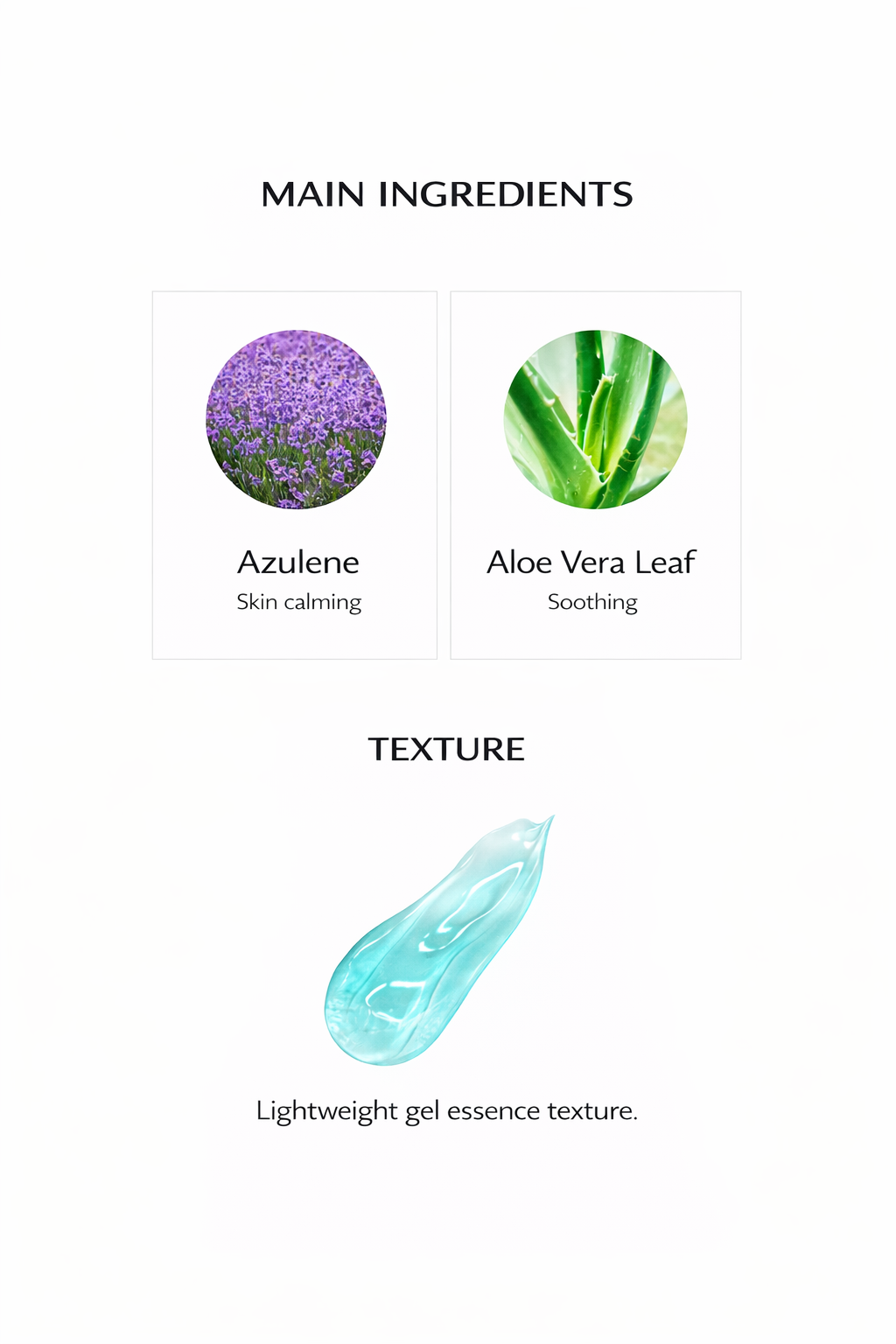 Blue Cham Soothing Gel  950 ML